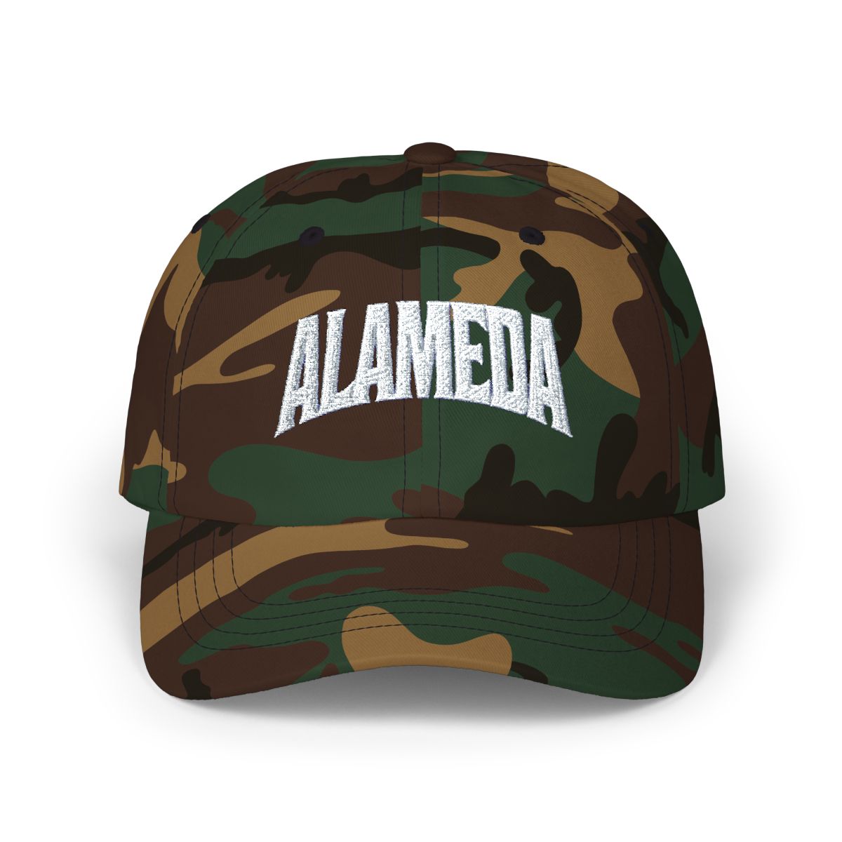 Alameda California CA Dad Hat | Alemeda - alternate angle 4, merchandise