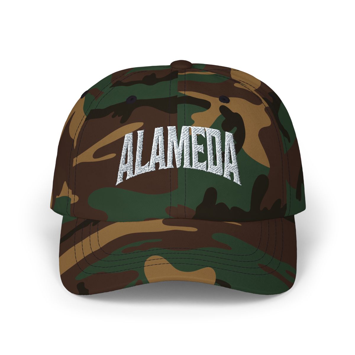 Alameda California CA Dad Hat | Alemeda - alternate angle 4, merchandise