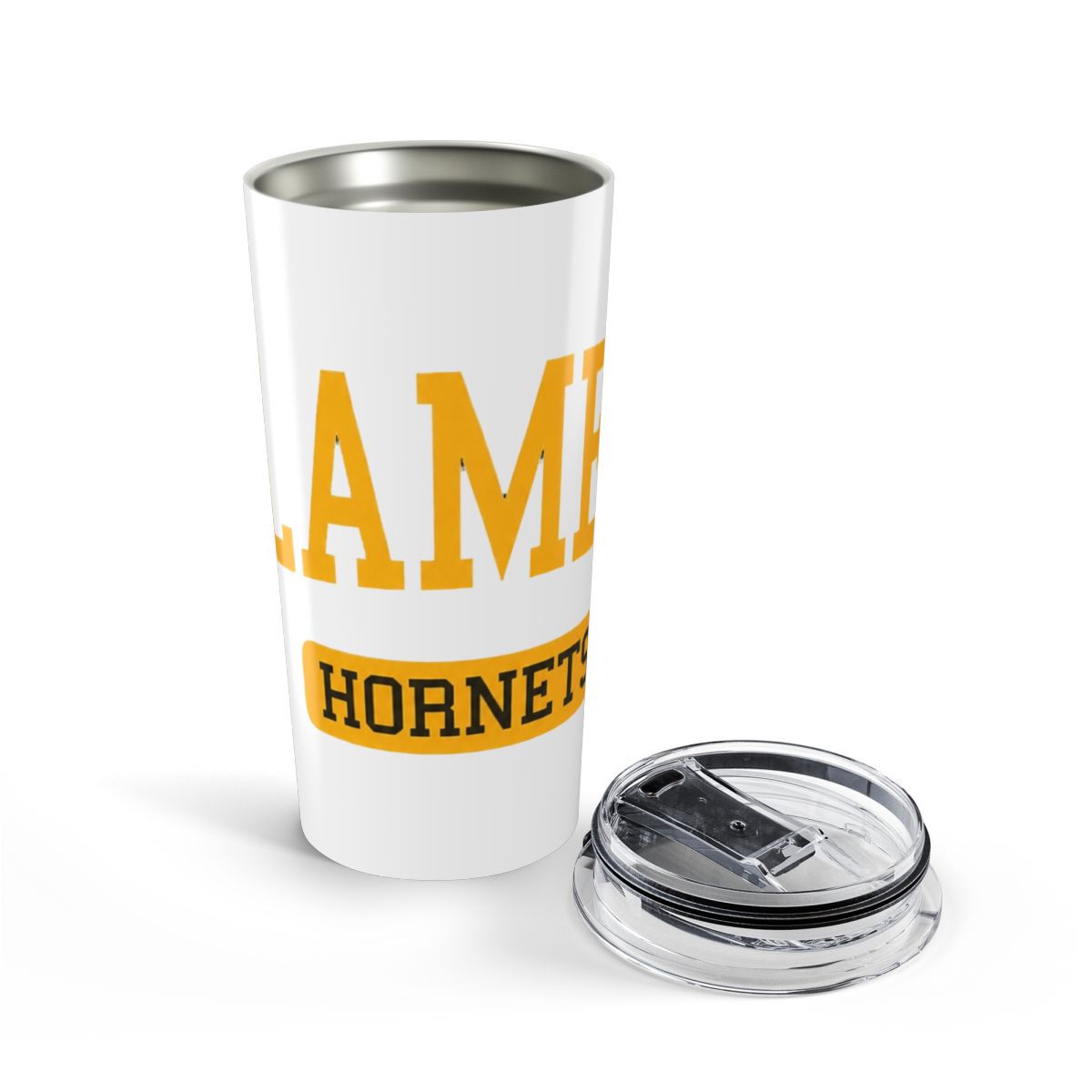Alameda High School HS Alameda CA Varsity Sports Stainless Steel Insulated Tumbler | Alemeda - alternate angle 4, merchandise