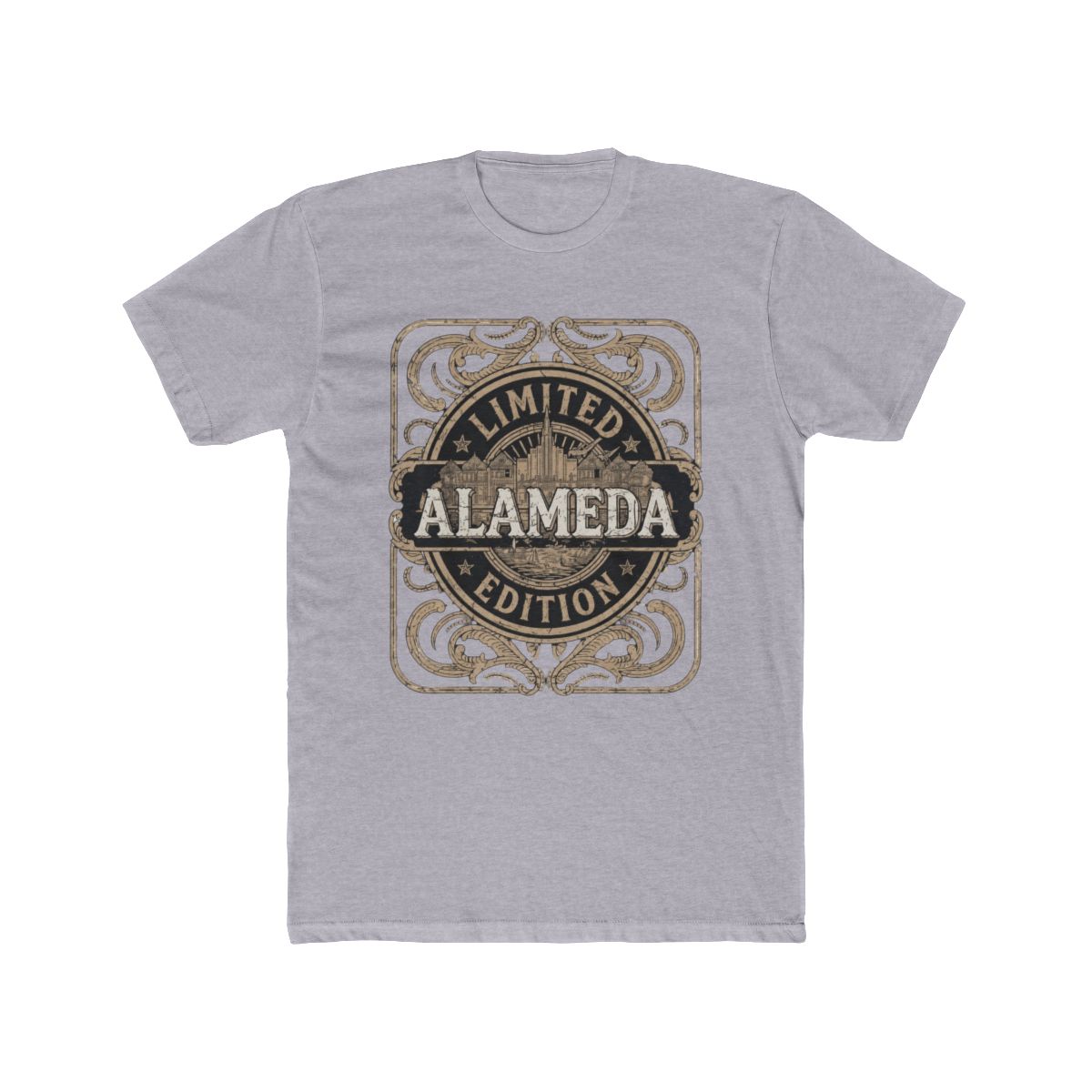 Alameda Vintage Alameda California Retro Alameda Skyline T Shirt | Alemeda