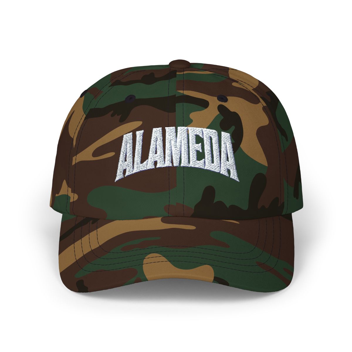 Alameda California CA Dad Hat | Alemeda - alternate angle 4, merchandise