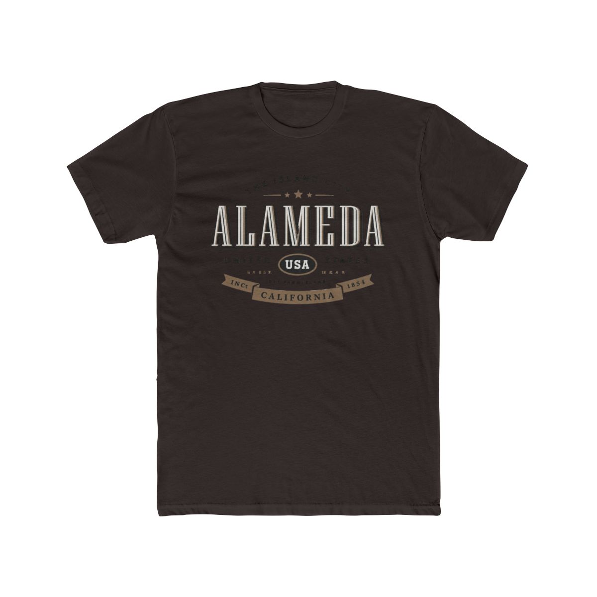 Alameda California Souvenir T Shirt | Alemeda - alternate angle 2, merchandise