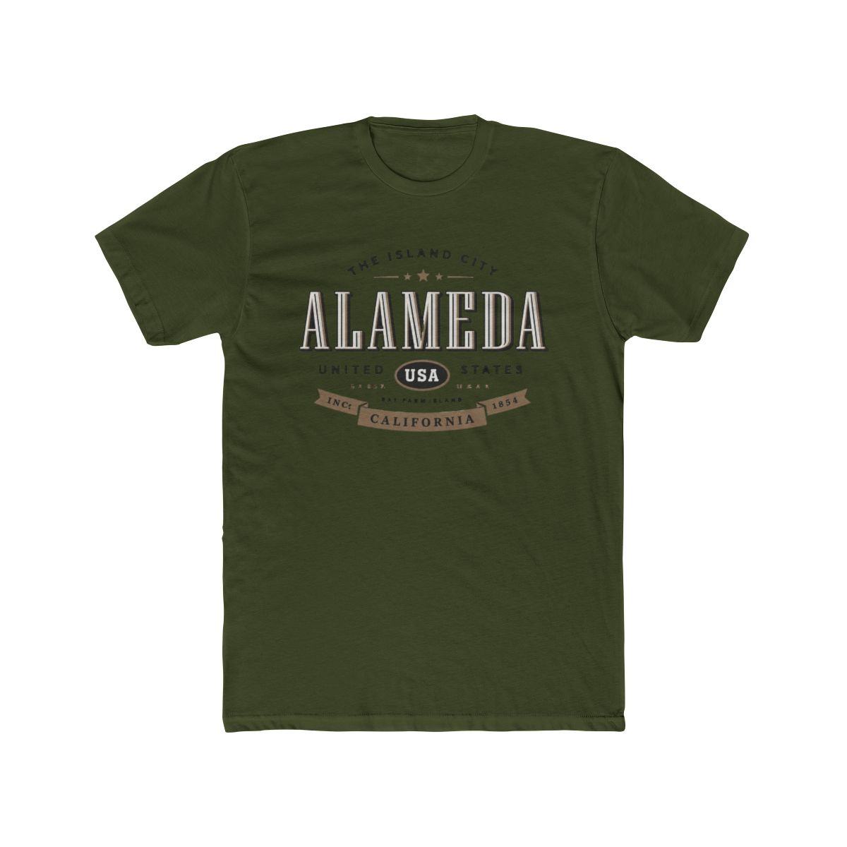 Alameda California Souvenir T Shirt | Alemeda - alternate angle 4, merchandise