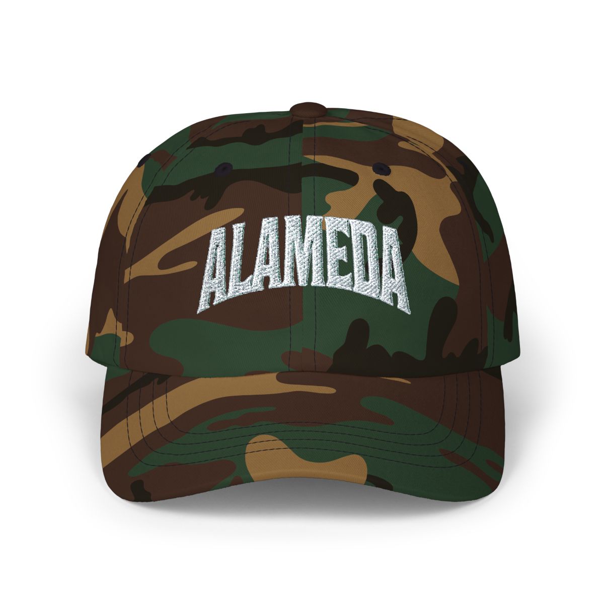 Alameda California CA Dad Hat | Alemeda - alternate angle 4, merchandise