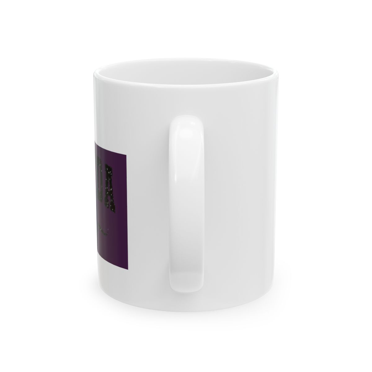 Original Alameda California Retro Hometown Name Alameda Ceramic Mug, Black/White | Alemeda - alternate angle 3, merchandise