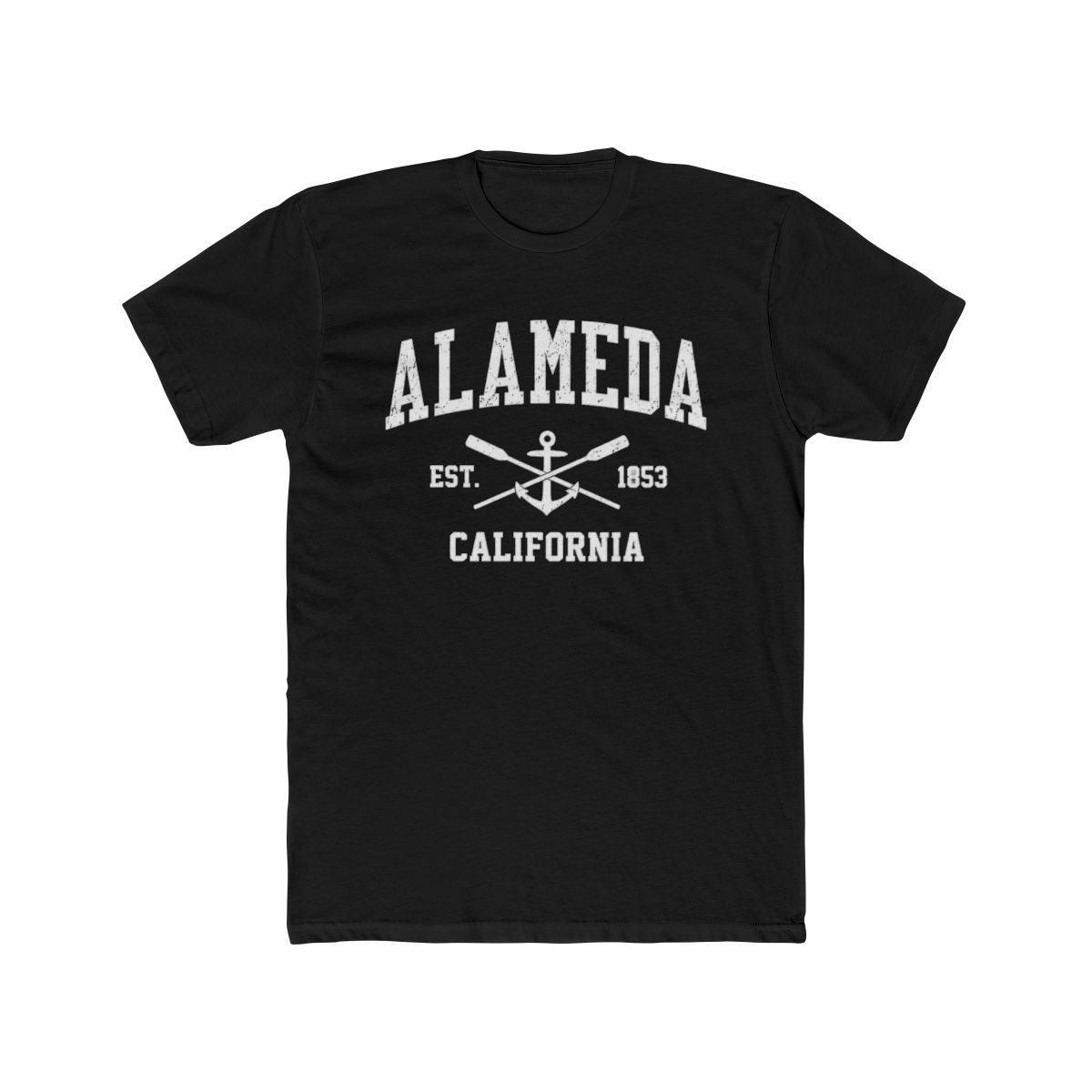 Alameda California Sailing T-Shirts & Tees | Alemeda - alternate angle 3, merchandise