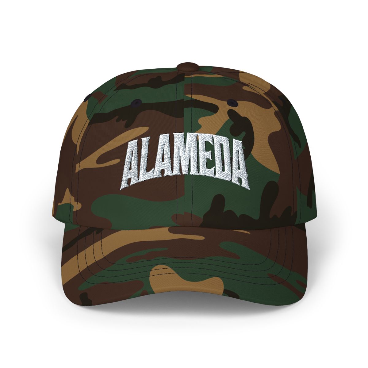 Alameda California CA Dad Hat | Alemeda - alternate angle 4, merchandise