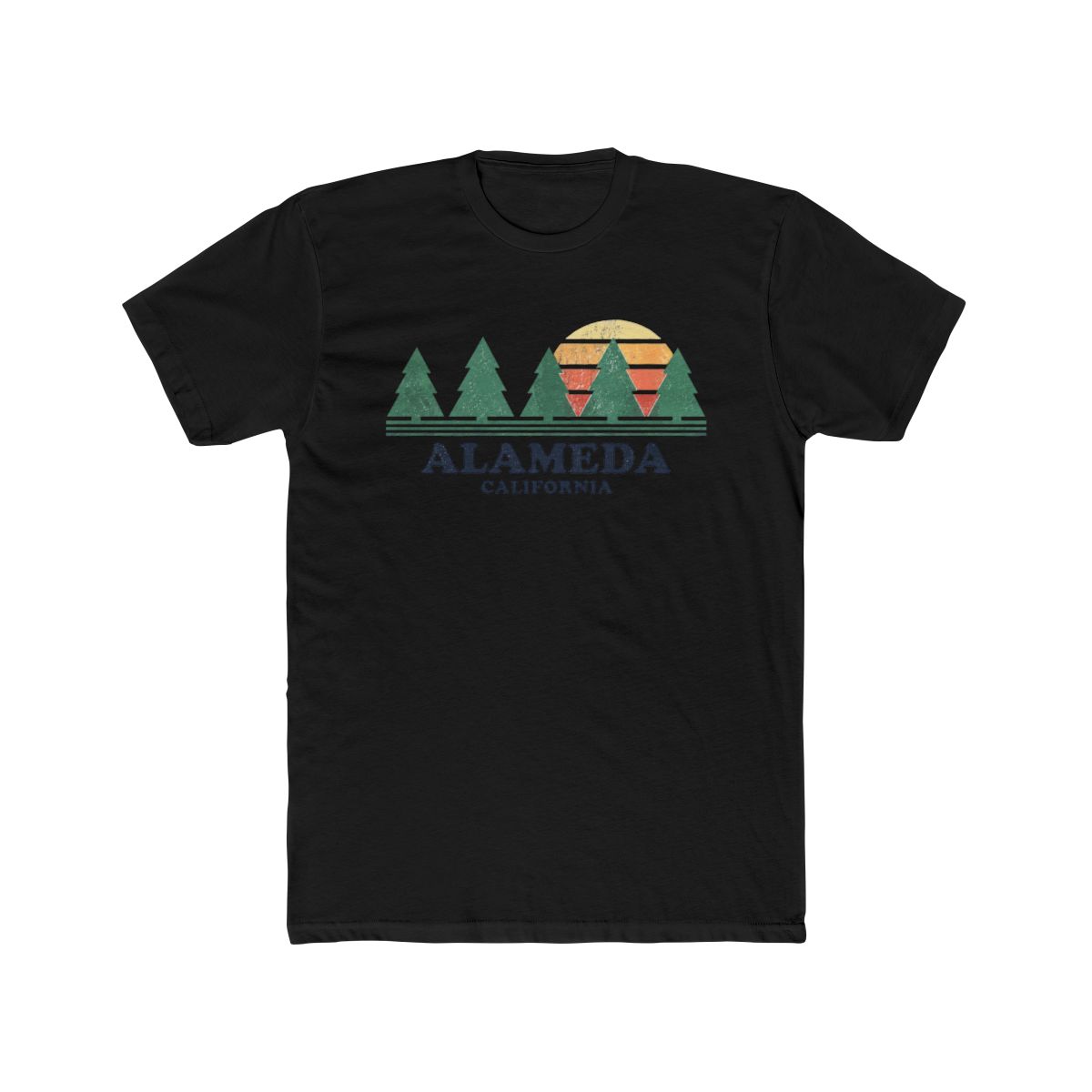Alameda California Vintage T-Shirts & Tees | Alemeda - alternate angle 3, merchandise