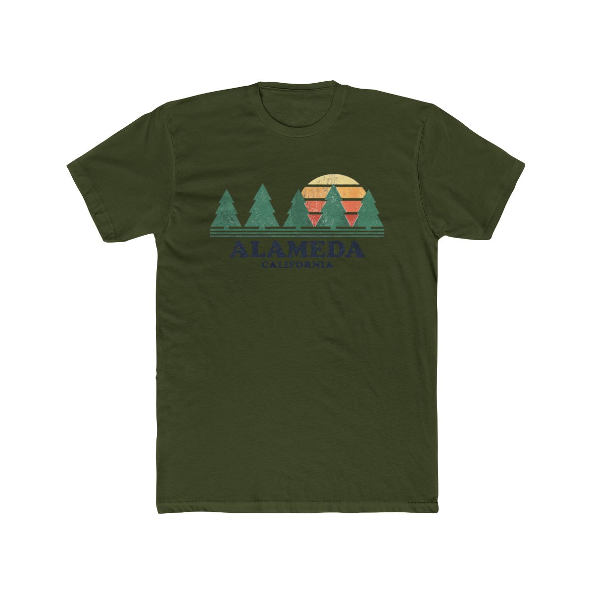 Alameda California Vintage T-Shirts & Tees | Alemeda - alternate angle 5, merchandise