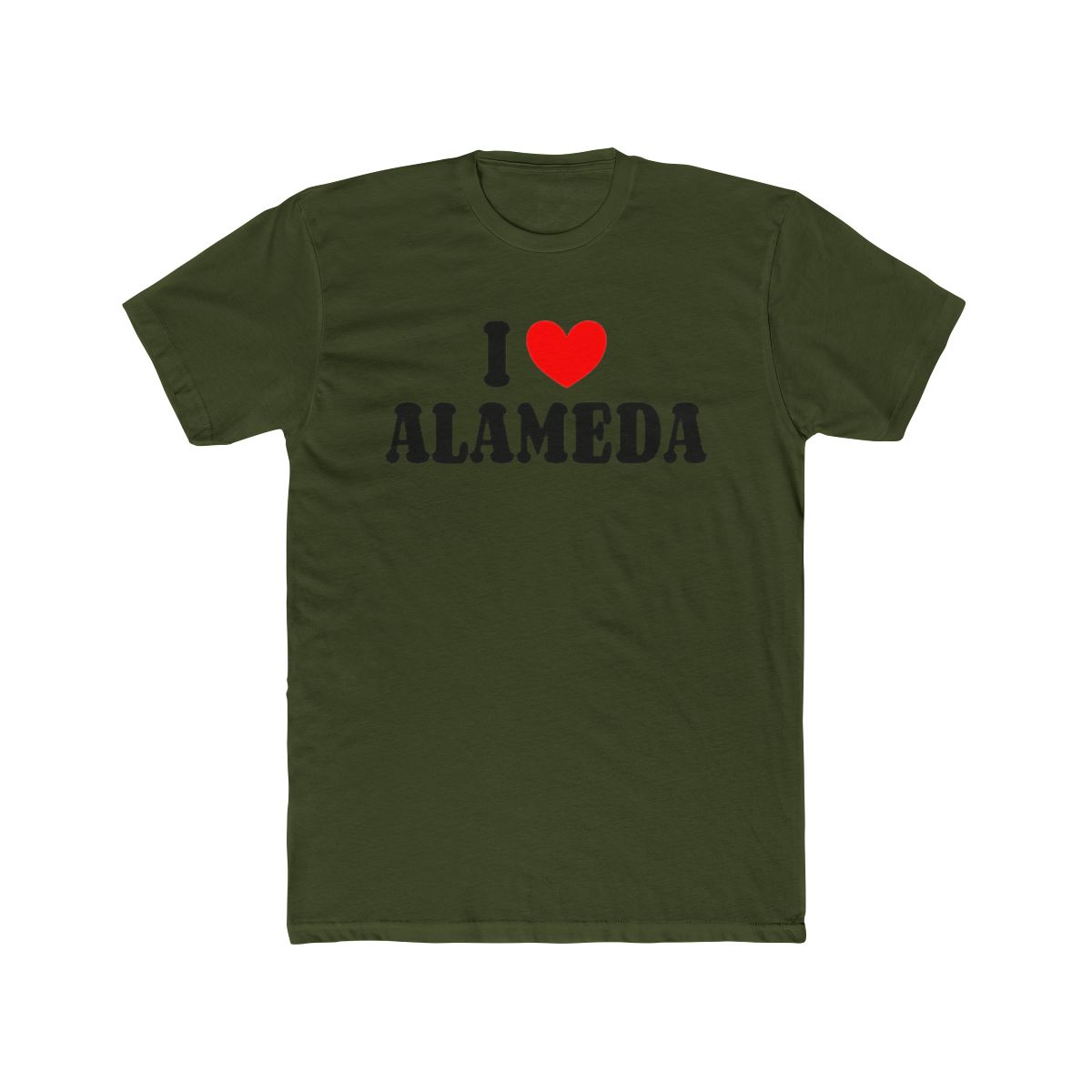 I Love Alameda Shirts Alameda California | Alemeda - alternate angle 4, merchandise