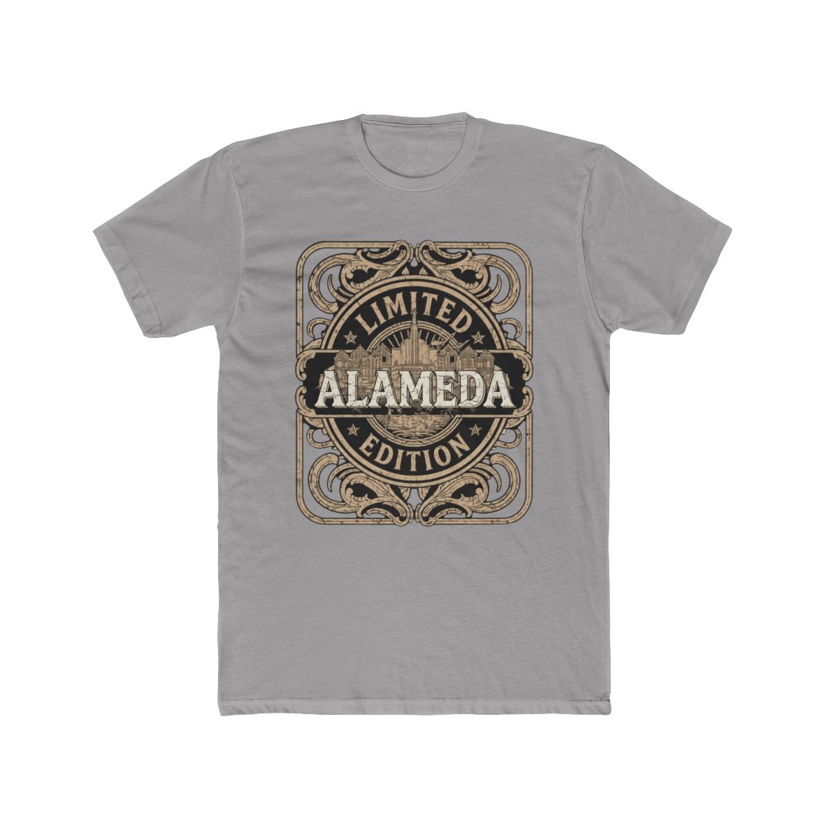 Alameda Vintage Alameda California Retro Alameda Skyline Premium Tri-Blend T Shirt | Alemeda - Official T-Shirts merchandise