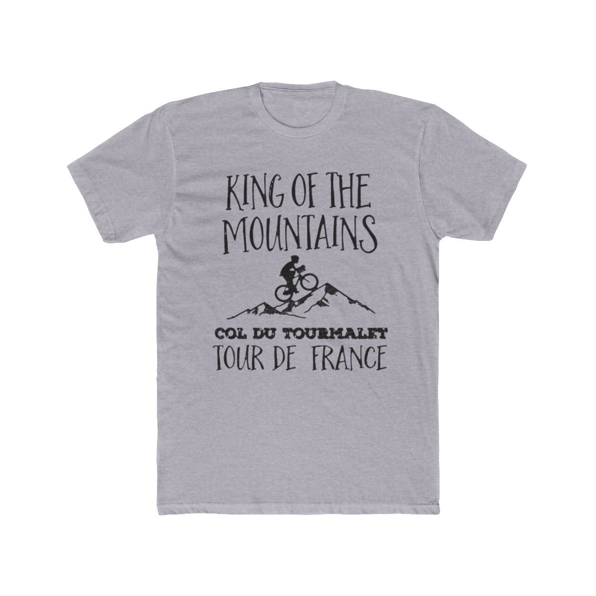 Col Du Tourmalet King of the mountains Tour de France For The Cycling Fans T Shirt | Alemeda