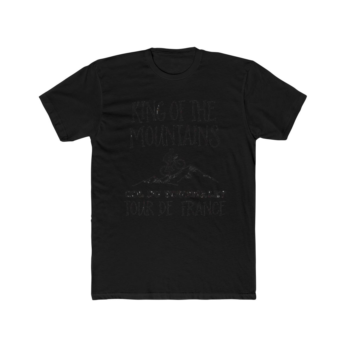 Col Du Tourmalet King of the mountains Tour de France For The Cycling Fans T Shirt | Alemeda - alternate angle 3, merchandise