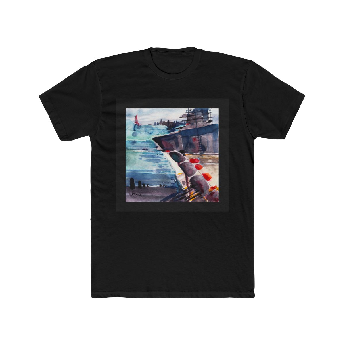 Alameda Naval Base T Shirt | Alemeda - alternate angle 3, merchandise
