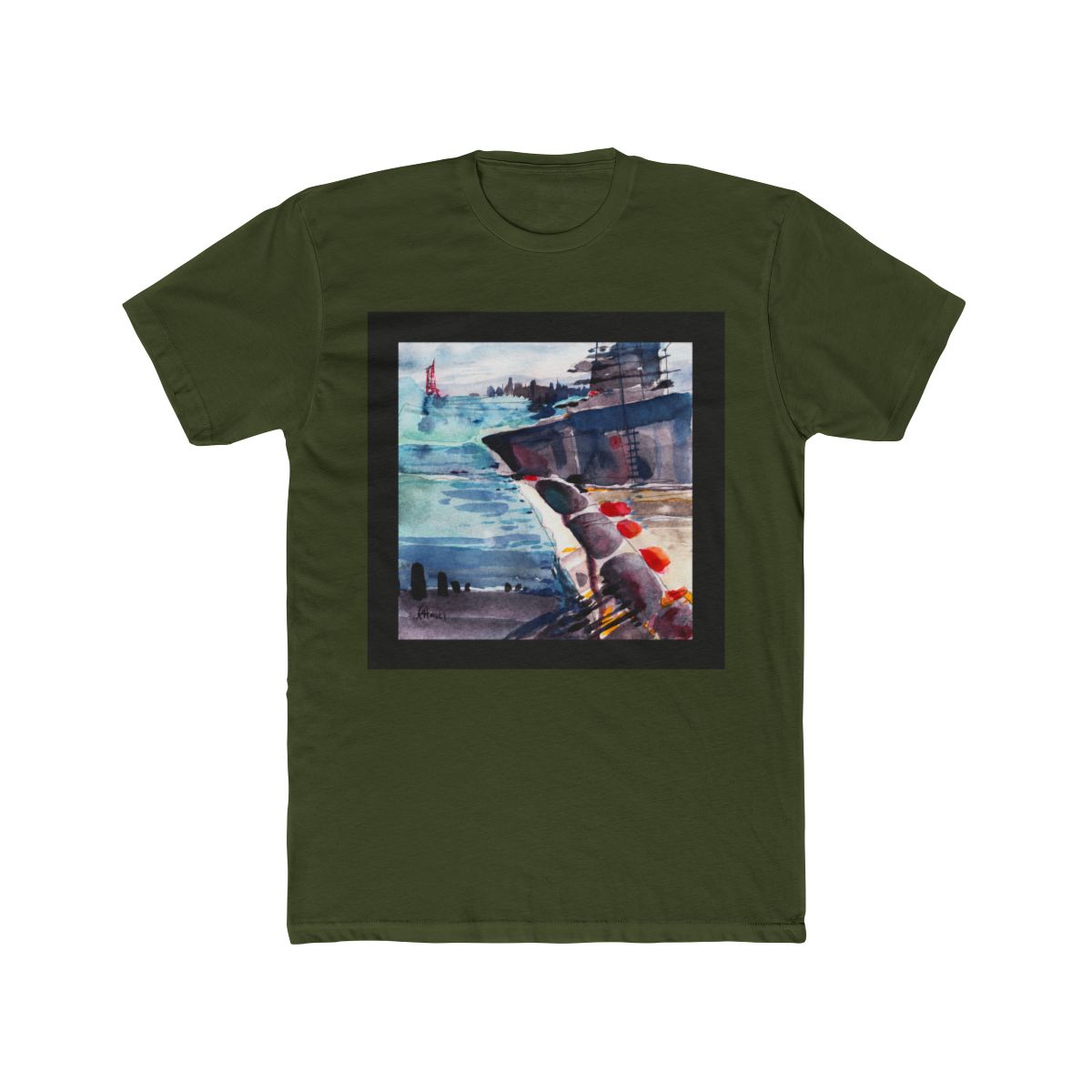 Alameda Naval Base T Shirt | Alemeda - alternate angle 5, merchandise