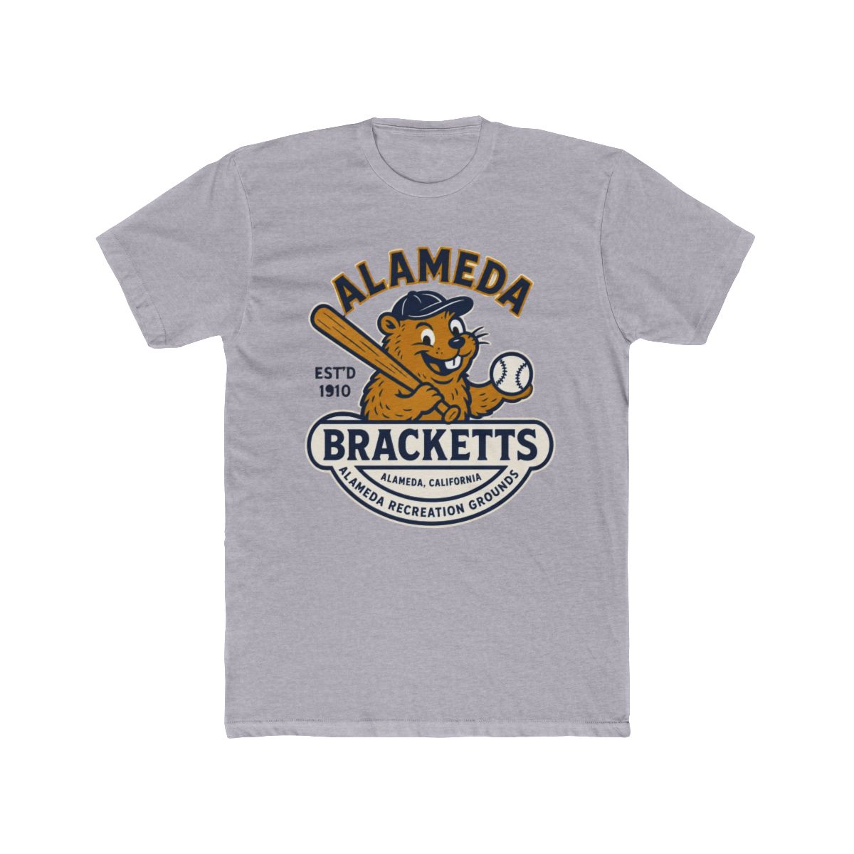 Alameda Bracketts Badge T Shirt | Alemeda