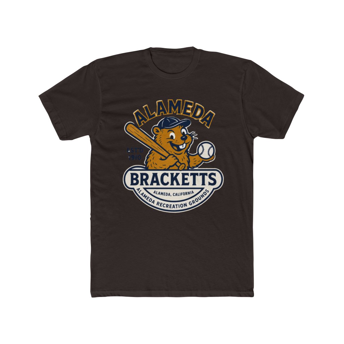 Alameda Bracketts Badge T Shirt | Alemeda - alternate angle 2, merchandise