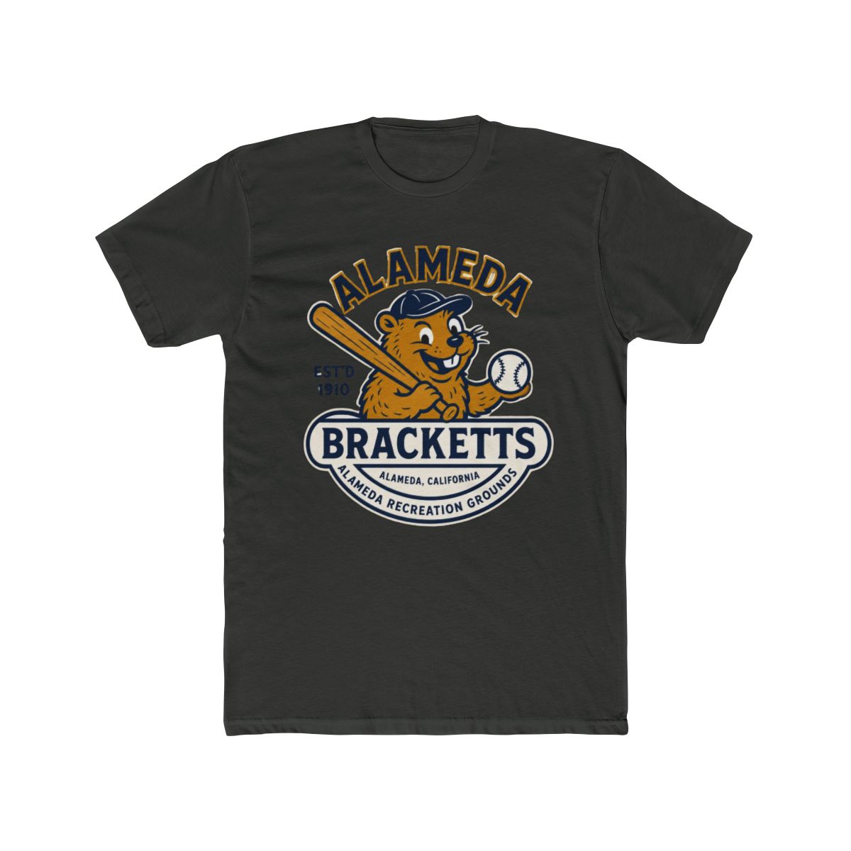 Alameda Bracketts Badge T Shirt | Alemeda - alternate angle 5, merchandise