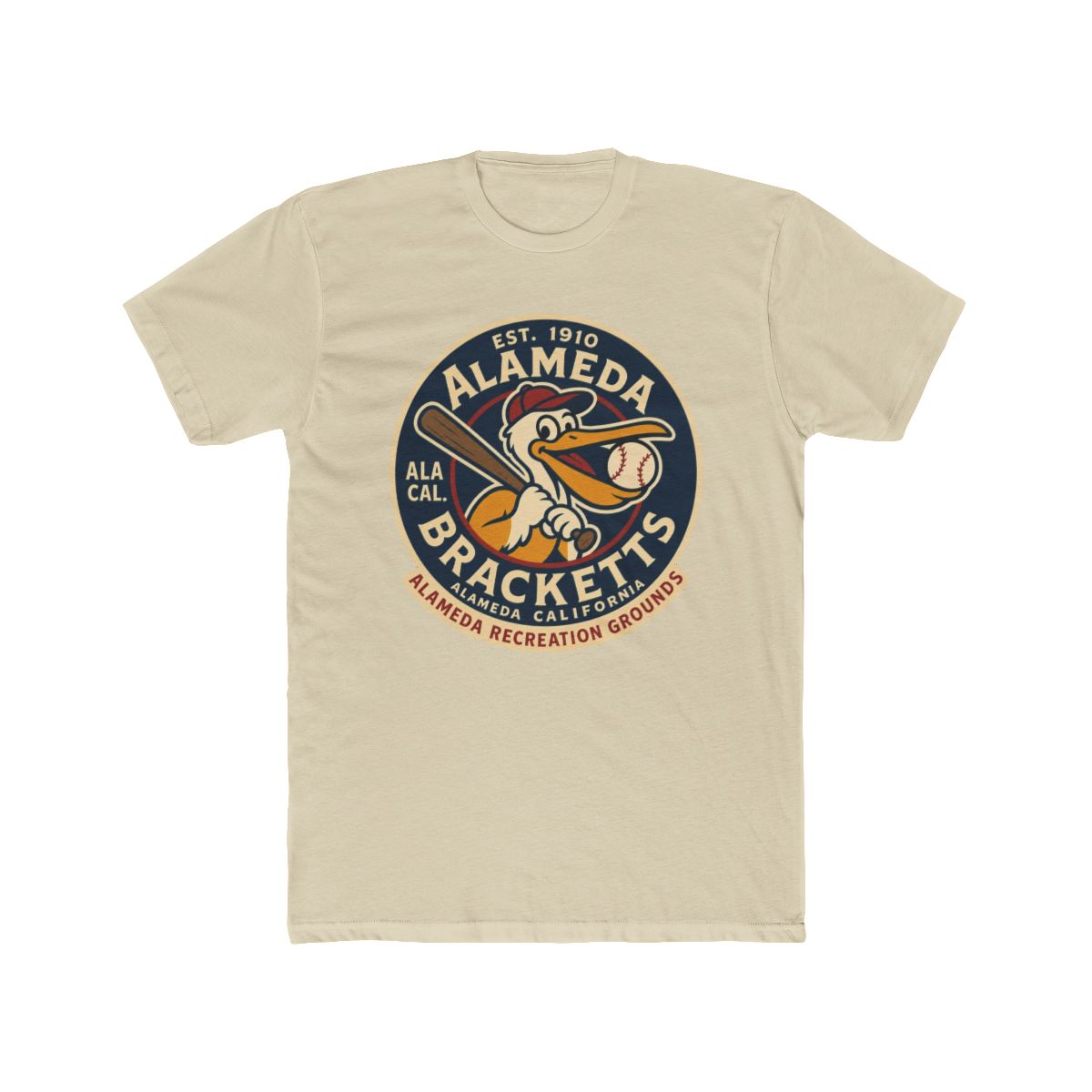 Alameda Bracketts California 1910 T Shirt | Alemeda - alternate angle 4, merchandise