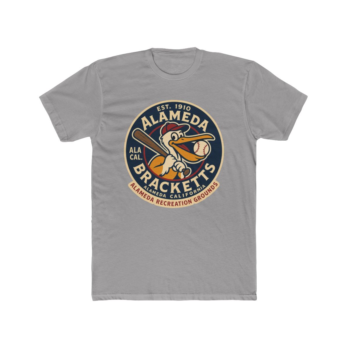 Alameda Bracketts California 1910 T Shirt | Alemeda - alternate angle 2, merchandise