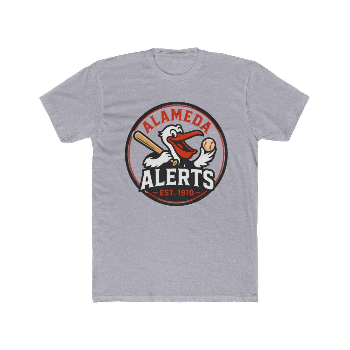 Alameda Alerts Variation Badge T Shirt | Alemeda