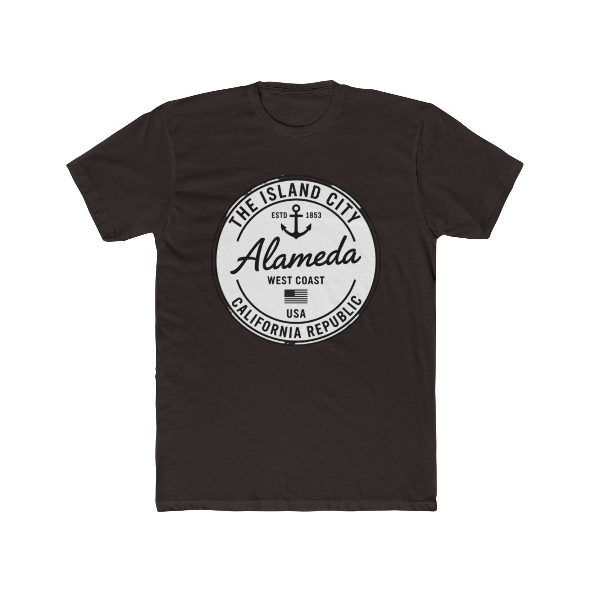 Alameda California T Shirt | Alemeda - alternate angle 2, merchandise