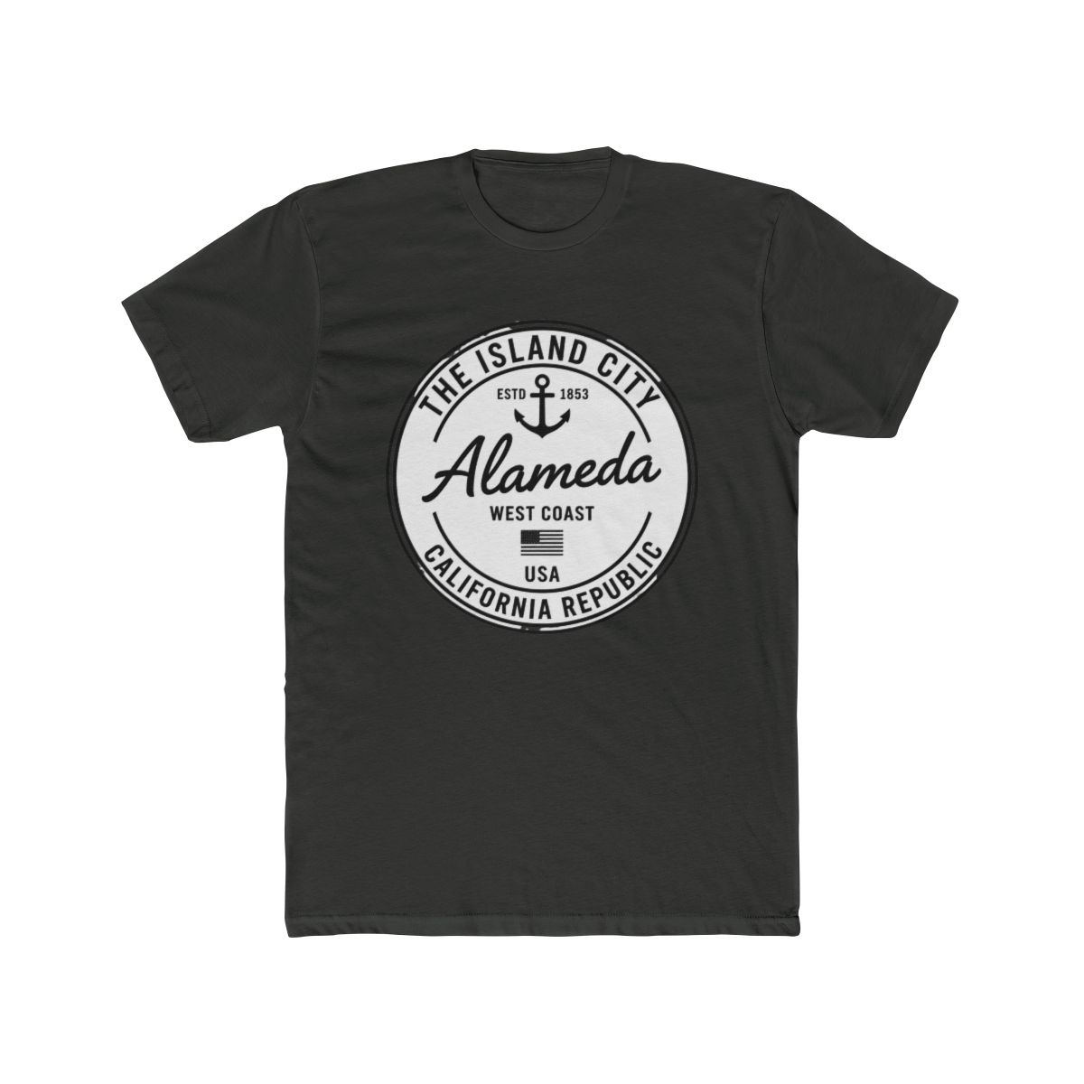 Alameda California T Shirt | Alemeda - alternate angle 5, merchandise