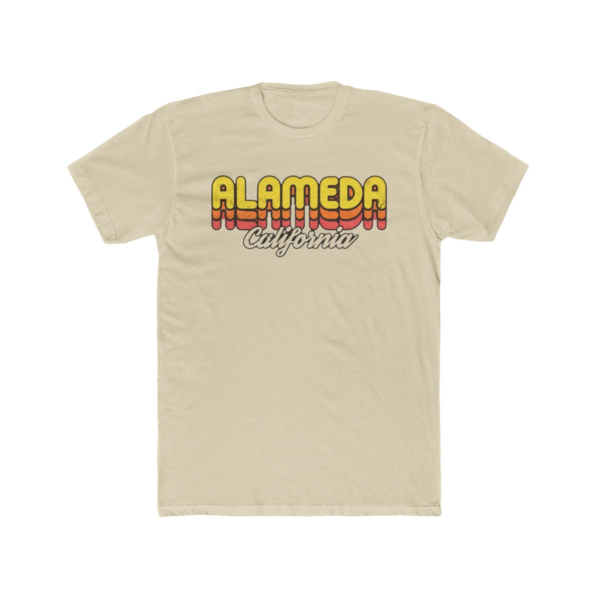 Retro Alameda California T Shirt | Alemeda - alternate angle 5, merchandise
