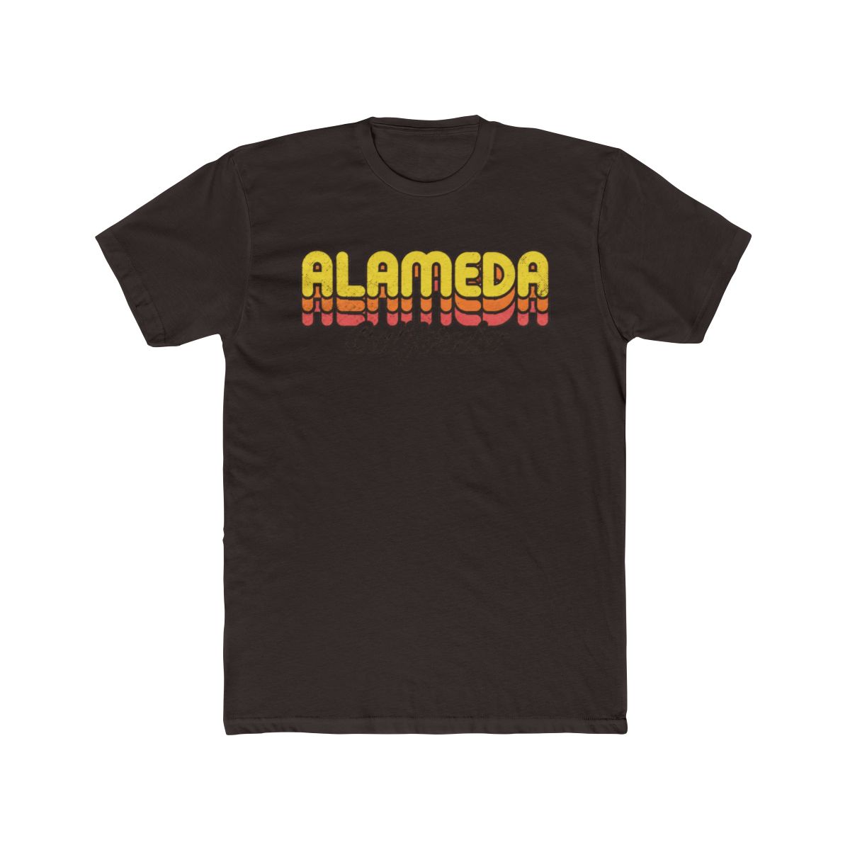 Retro Alameda California T Shirt | Alemeda - alternate angle 3, merchandise