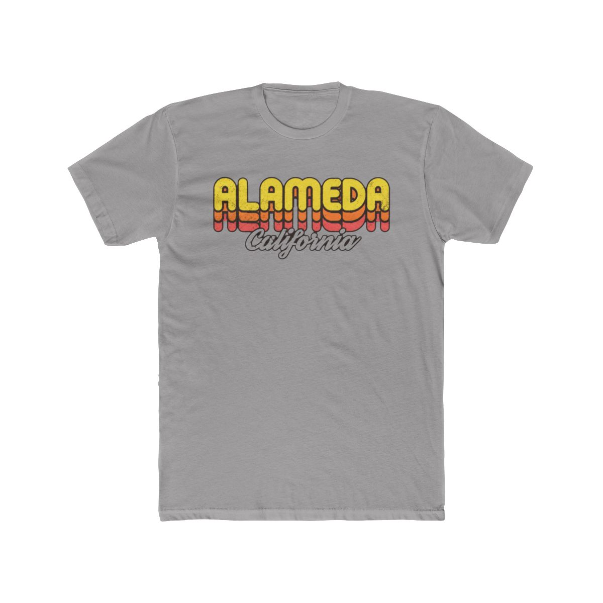 Retro Alameda California T Shirt | Alemeda - alternate angle 2, merchandise