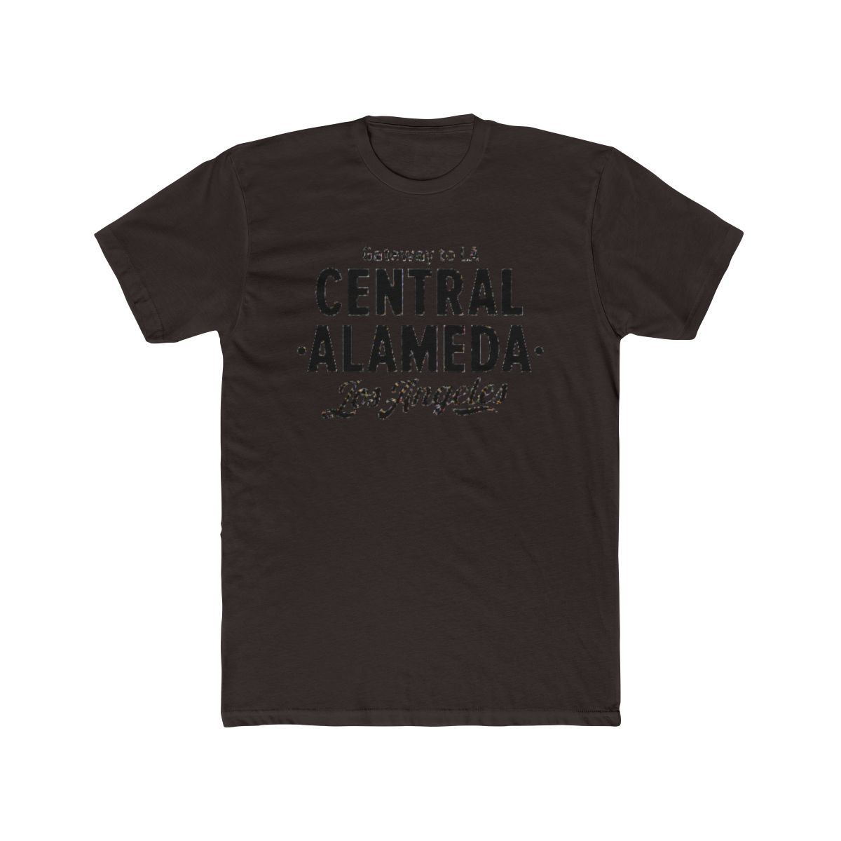Central Alameda Los Angeles Pride Graphic T Shirt | Alemeda - alternate angle 2, merchandise
