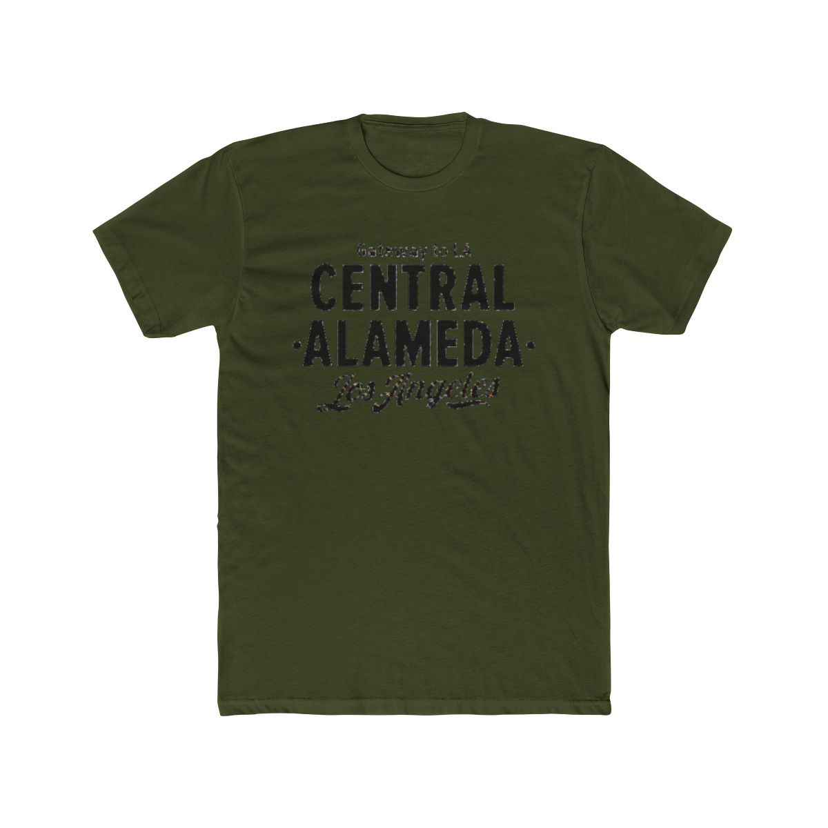 Central Alameda Los Angeles Pride Graphic T Shirt | Alemeda - alternate angle 4, merchandise