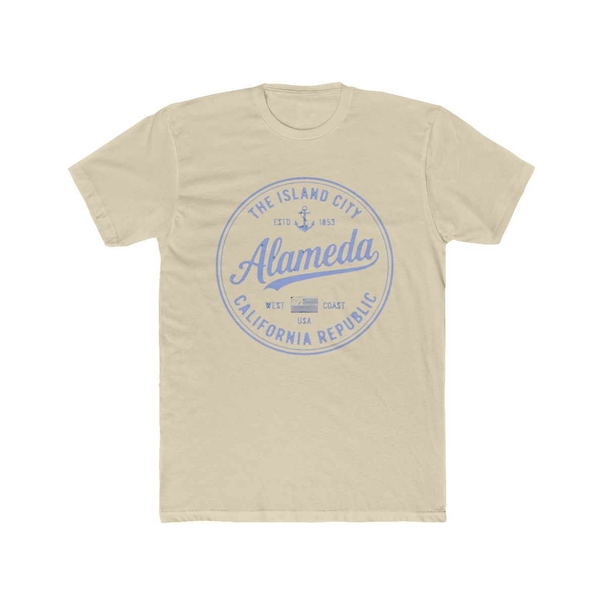 The Island City Alameda California T Shirt | Alemeda - alternate angle 4, merchandise