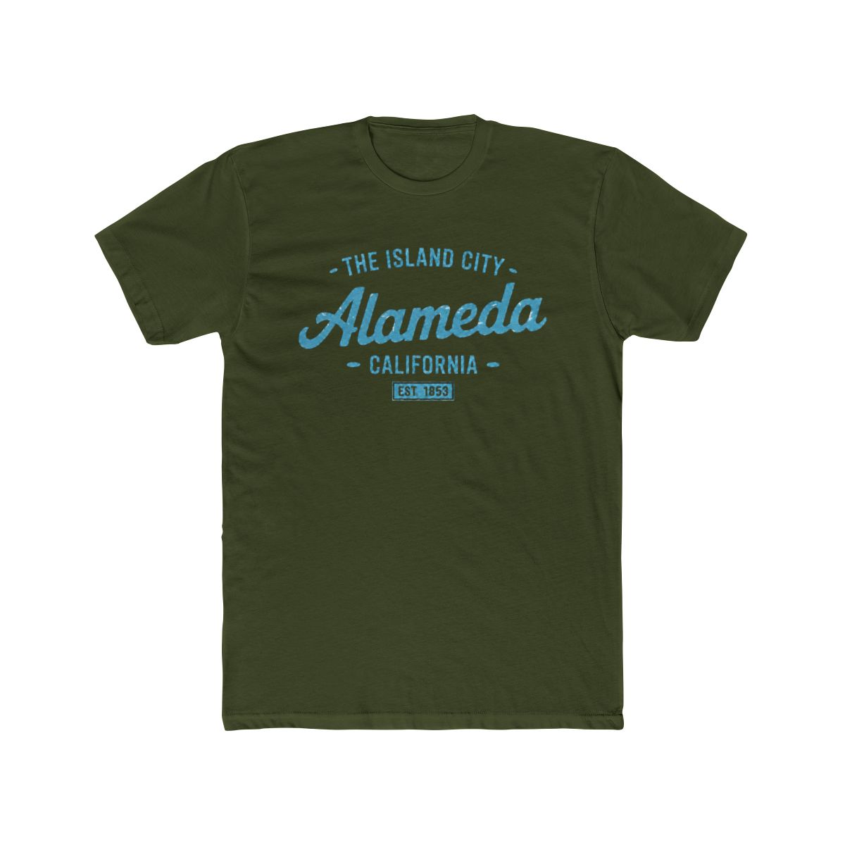 The Island City Alameda California T Shirt | Alemeda - alternate angle 5, merchandise