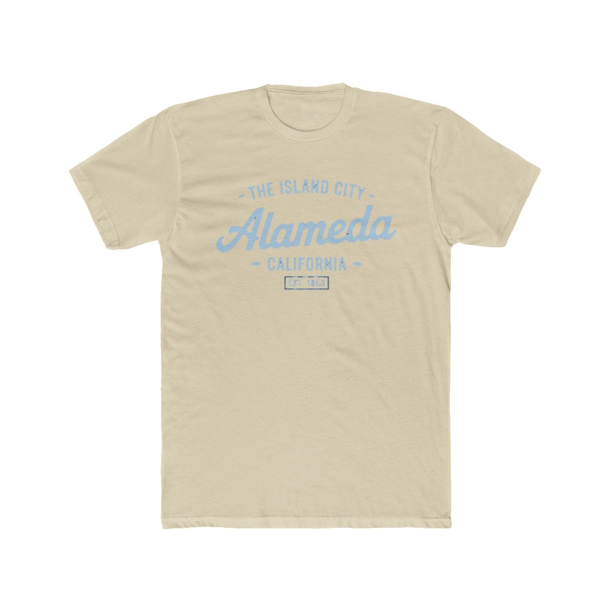 The Island City Alameda California T Shirt | Alemeda - alternate angle 4, merchandise