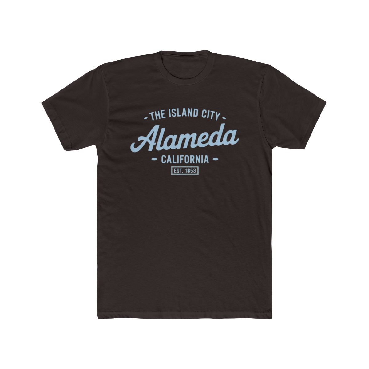 The Island City Alameda California T Shirt | Alemeda - alternate angle 3, merchandise
