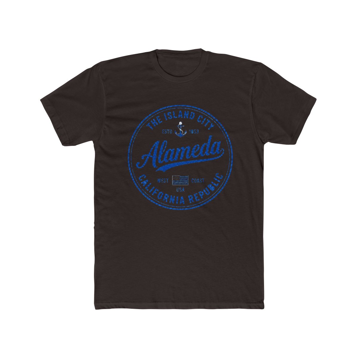 The Island City Alameda California T Shirt | Alemeda - alternate angle 2, merchandise