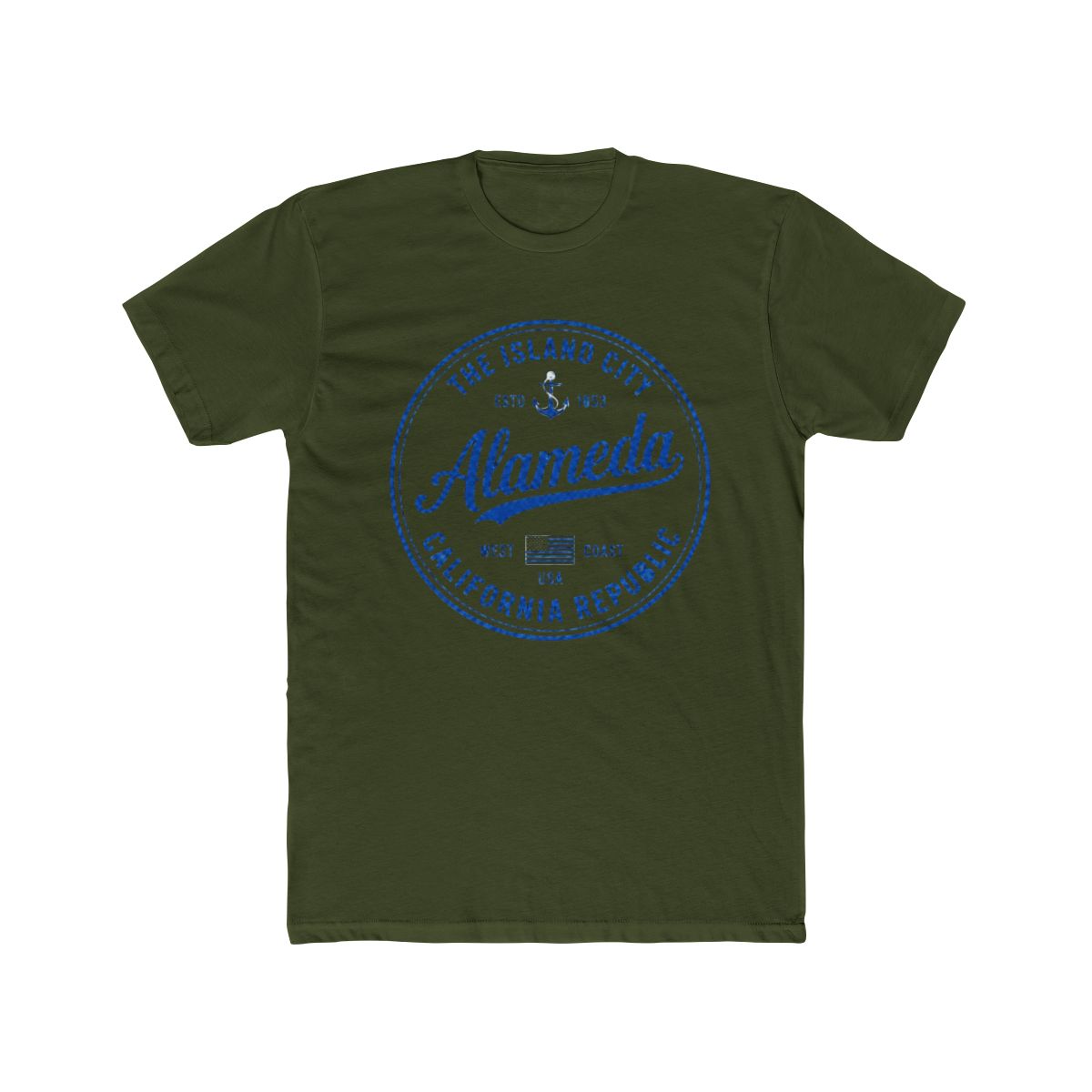 The Island City Alameda California T Shirt | Alemeda - alternate angle 5, merchandise