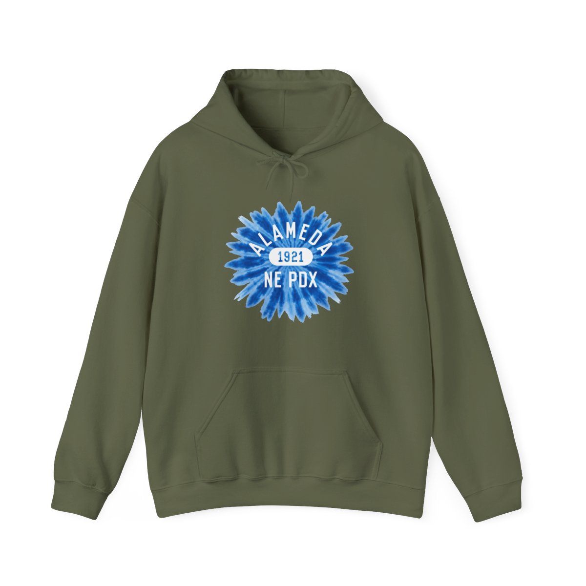 2025 Alameda Tie Dye Hoodie (Youth) | Alemeda - alternate angle 4, merchandise