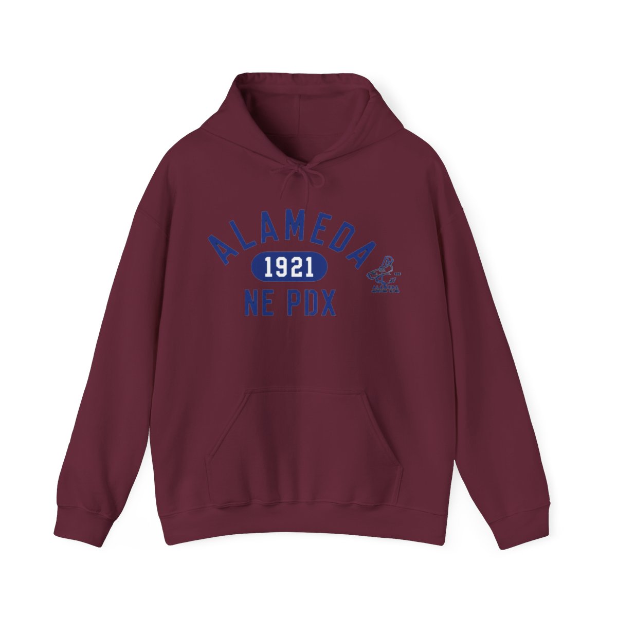 2025 Alameda Fleece Hoodie (Adult) | Alemeda - alternate angle 2, merchandise