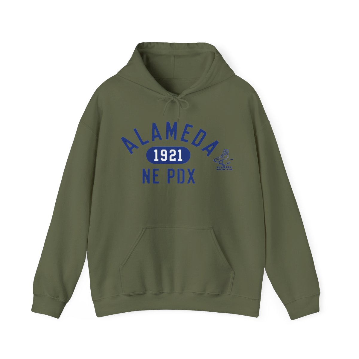 2025 Alameda Fleece Hoodie (Adult) | Alemeda - alternate angle 3, merchandise