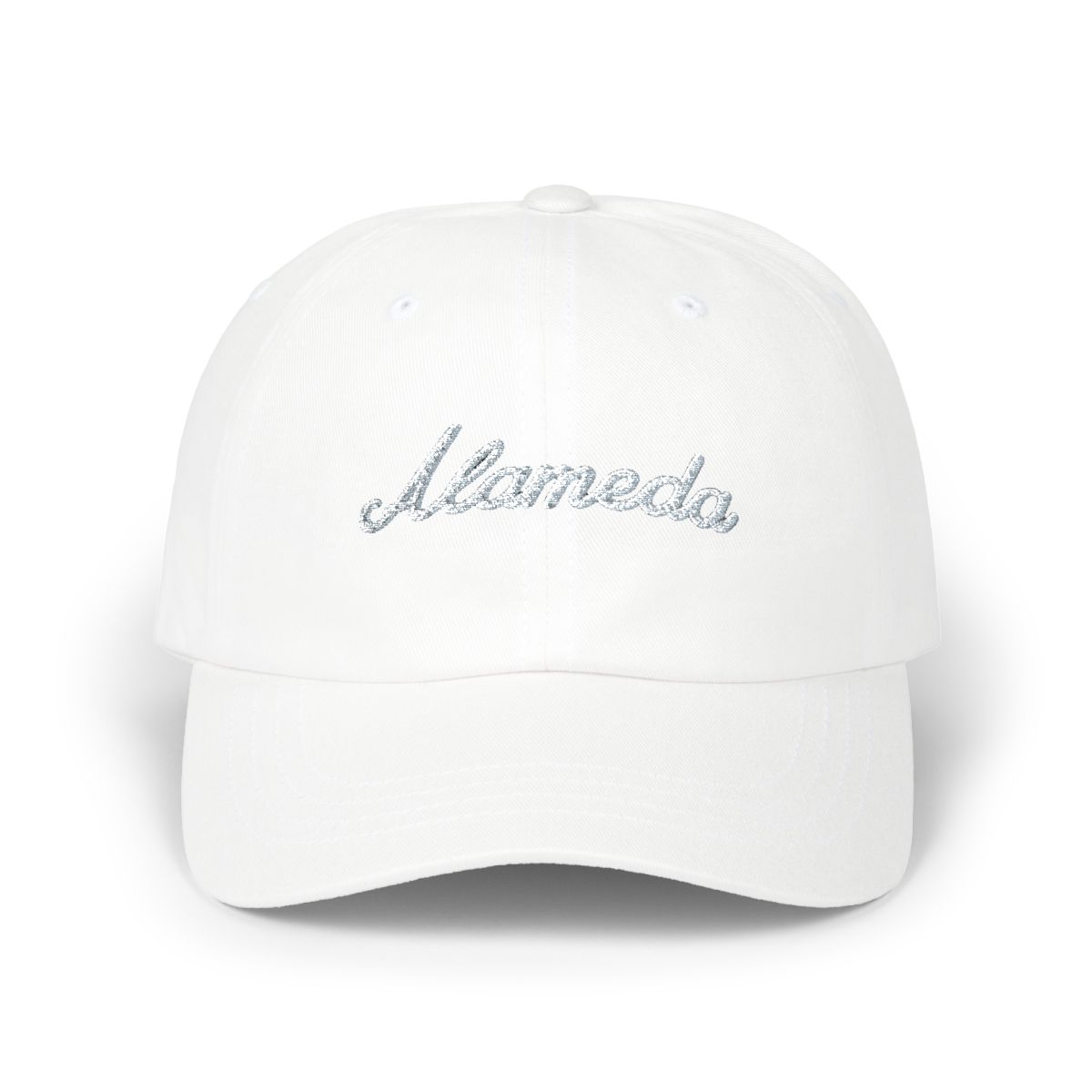 Alameda Baseball Cap Alameda Dad Hat Bold Baseball Script California CA Hat Souvenir Gift | Alemeda - Official Hats & Caps merchandise