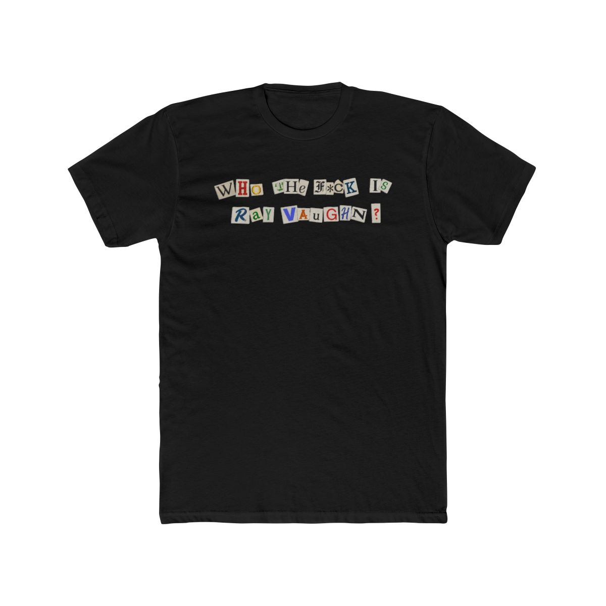 Who The F*ck Is Ray Vaughn? Tee | Alemeda - alternate angle 3, merchandise