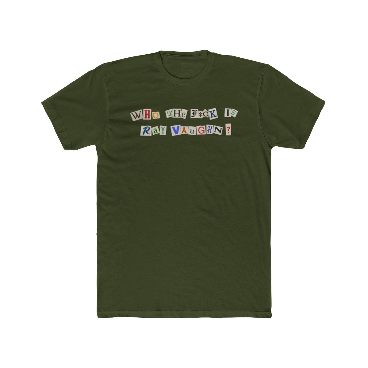 Who The F*ck Is Ray Vaughn? Tee | Alemeda - alternate angle 5, merchandise