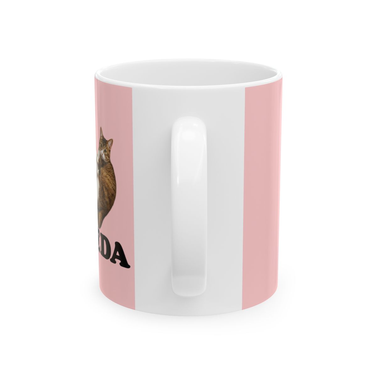I Love My Al... Cat Design Ceramic Mug | Alemeda Merch - alternate angle 2, merchandise