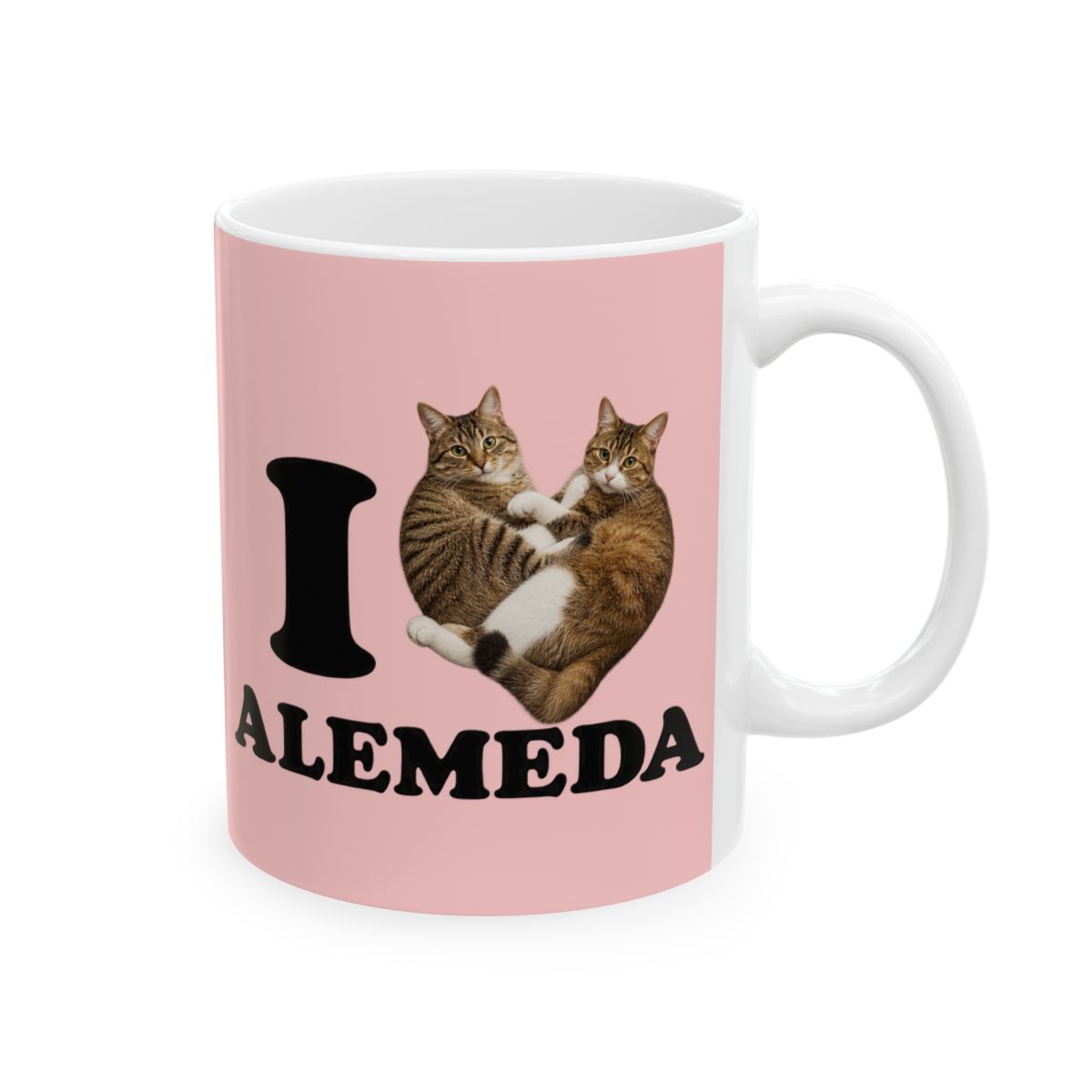 I Love My Al... Cat Design Ceramic Mug | Alemeda Merch - Official Mugs & Drinkware merchandise